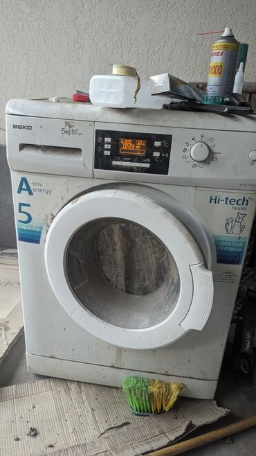 купить тэн для стиральной машины: Стиральная машина Beko, Б/у, Автомат, До 5 кг, Компактная