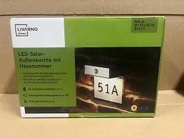 menta sadnice: LED solarna spoljašnja lampa sa kućnim brojem – LIVARNO home - Zidna — 5