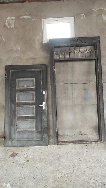 xirdalanda seyf qapilar: Metall giriş qapısı və qutu (komplekt) - Material: qalın metal — 4