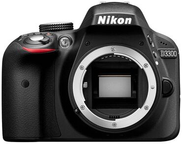 Fotokameralar: Nikon D3300 body +18.55 və 70.300 obyektiv satılır+ üzərində ştativ və