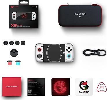 nintendo controller: GameSir X3 Type-C геймпад, мобильный игровой контроллер для — 8