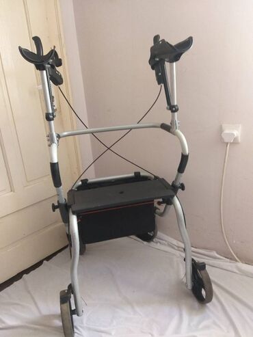 Hodalice, štake, štapovi za hodanje, kolica za hodanje: Nemacka DUBAK hodalica-setalica sa 4 tocka marke ROBOTEK,veoma,veoma — 5
