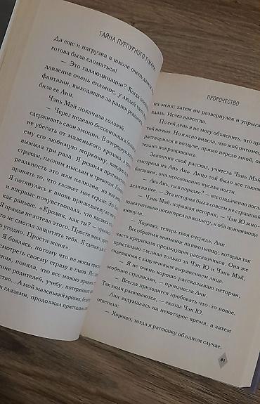 Bədii ədəbiyyat: “Tayna Purpurnogo Tumana” – Yan Czinin tam 2 cildlik dəsti (rus — 5