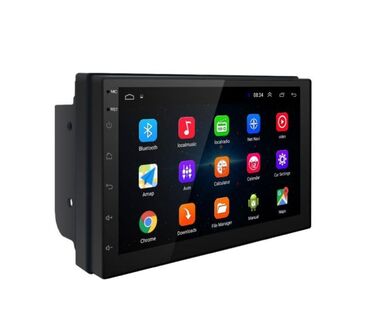 магнитола с выдвижным экраном: Автомагнитола Car Music 1+16GB, Android 9, 2 DIN, GPS, Bluetooth