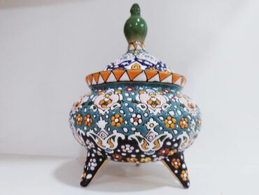 Vazalar: Əl işi qablar orjinalıdı., Güldan Kanfetqabı, Qəndqabı, Çaşka, Podnus -da lalafo.az — 12 Vazalar: Əl işi qablar orjinalıdı., Güldan Kanfetqabı, Qəndqabı, Çaşka, Podnus — 12