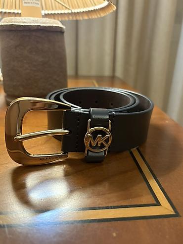Ремни и пояса: Michael Kors dəri kəmər - Brend: Michael Kors (tokada və metal — 1