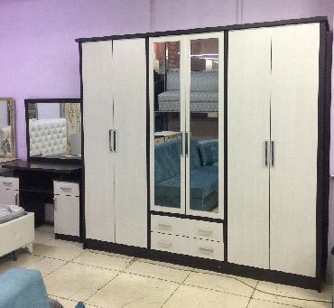 деревянные двухъярусные кровати: ШКАФЫ НА ЗАКАЗ Индивидуально 6-ти дверный шкаф размер 2.40/2.23/0.53