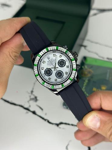 Наручные часы: Rolex Daytona tərzində kişi qol saatı - Korpus: parlaq polad — 1