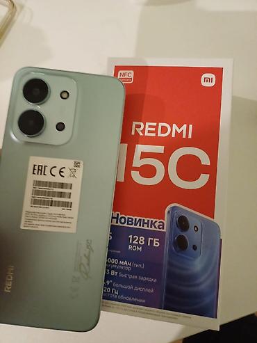 islenmis telefon: Redmi 14C, 128 GB, rəng - Mavi, Barmaq izi, İki sim kartlı, Face ID — 6