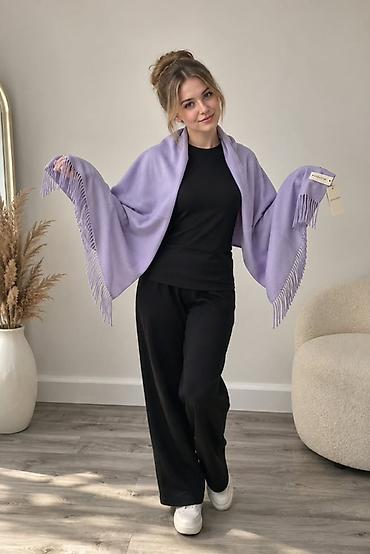 Шарфы, палантины: Шарф, Новый, Женские, цвет - Фиолетовый — 2