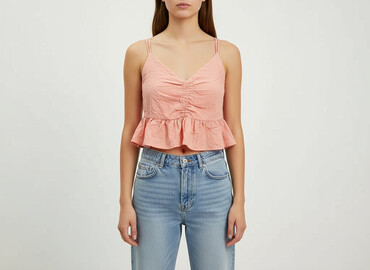 spódnice trapezowe stradivarius: Bershka, Топ жіночий, розмір M