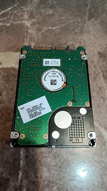 Sərt disklər (HDD): Daxili Sərt disk (HDD) Samsung, 1 TB, 2.5", İşlənmiş — 2