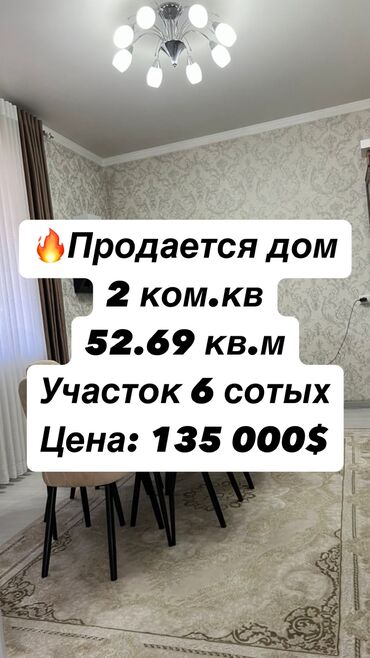 дом в шопокова: Дом, 53 м², 2 комнаты, Собственник, Евроремонт