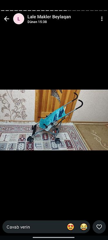 Yüngül uşaq arabası (çətir tipli) - Rəng: mavi/çəhrayı-nüanslı mavi lalafo.az -da Yüngül uşaq arabası (çətir tipli) - Rəng: mavi/çəhrayı-nüanslı mavi