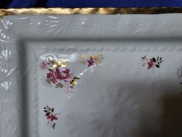 Ostali antikviteti: Tanjir Zajecar porcelan za posluzenja iz 70ih.godina. Tanjir za — 5