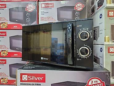 Mikrodalğalı sobalar: Mikrodalğalı soba Silver, Ayrıca dayanan, Mikrodalğalar ilə, rəng - Qara, Yeni — 3