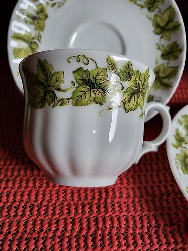 tea pre i posle: Servis za kafu,caj nemacka wunsiedel porcelan Bavaria 70te. Nemacki — 6