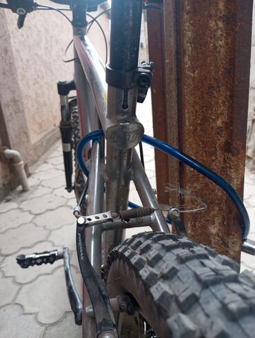 детский велосипед ягуар алюминиевый 14: Размер 26 GT фирма оргинал Алюминиевой рама лёгкий сост хороший