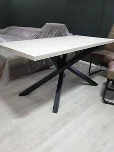 Stilski trpezarijski stolovi: TRPEZARIJSKI STO MODEL S2 IZRADA PO MERI | Kontakt telefon — 4