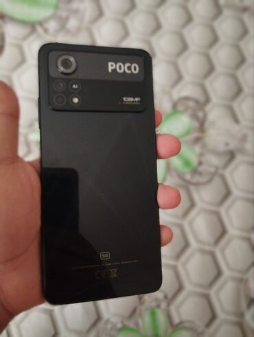 telefon flai pauer: Poco X4 Pro 5G, 256 ГБ, цвет - Черный, Сенсорный