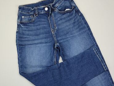 Spodnie: Spodnie jeansowe, H&M, 13 lat, 152/158, stan - Dobry