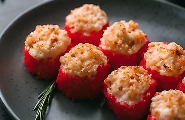 Готовые блюда, кулинария: Сеты суши и роллов - Ассорти роллов: классические, запечённые и с — 14