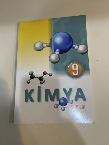 Kimya: Məhsul: Orta məktəb dərslikləri dəsti - Kimya 9 – “Kimya Dərslik”. Üz