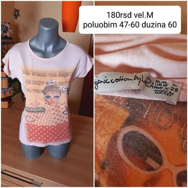 Majice kratkih rukava: M (EU 38), Pamuk, bоја - Šareno — 11