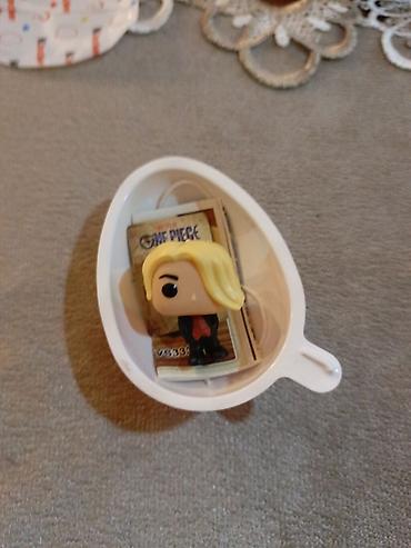 oyuncaq kuklalar: Məhsul: Kinder Joy – One Piece seriyasından miniatür fiqur (Sanji) — 1