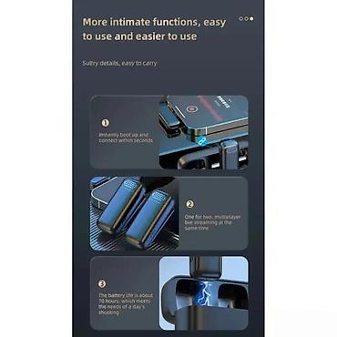 Mikrofoni: Set od dva bežična mikrofona tip C sa kutijom i prijemnikomT. Opis — 7