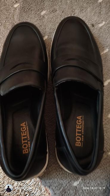 bottega: Черные лоферы Bottega new collection. Стильная повседневная обувь в — 2
