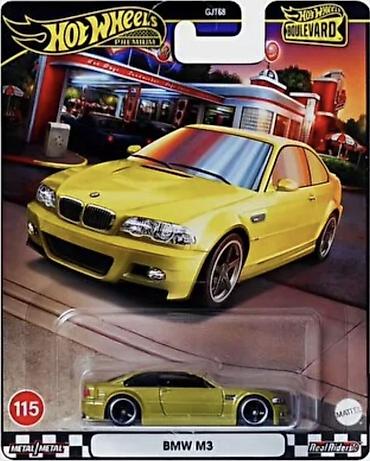 Hot Wheels Boulevard seriyasından BMW M3 (E46) die-cast model lalafo.az -da Hot Wheels Boulevard seriyasından BMW M3 (E46) die-cast model