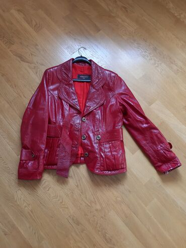 qırmızı gödəkcə: Женская куртка XL, цвет - Красный