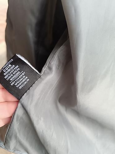 ps sakoi snizenje: Leatherland kožna moto jakna – siva, “washed” efekat - Materijal — 9