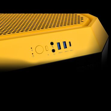 Korpuslar: 👉 Thermaltake The Tower 300 Bumblebee Edition - Unikal Dizaynlı — 12