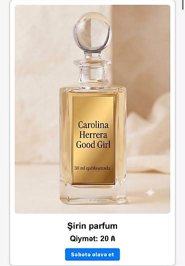 ysl parfüm: Məhsul: 30 ml qablaşdırmada qadın ətirləri Növlər: - Givenchy — 10