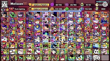 Другие игры и приставки: Аккаунт Brawl Stars «Melisson» - Путь к славе: 112 720 трофеев, Лига — 4