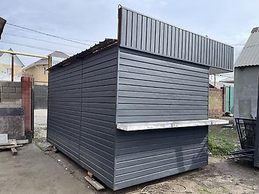 торговый киоск: Передвижной торговый павильон/ларёк из металлокаркаса с облицовкой — 3