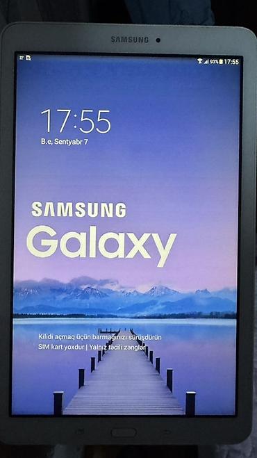 samsung s7 tablet: Samsung Galaxy planşet - Rəng: Ağ - Ekran: 9.6" (təxminən), ön fiziki — 3