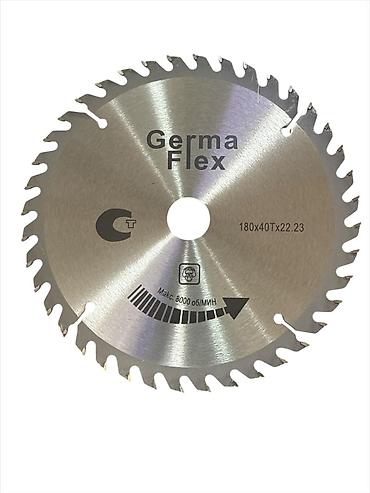 GermaFlex dairəvi mişar diski - Ölçü: 180 x 40T x 22.23 mm - Diş