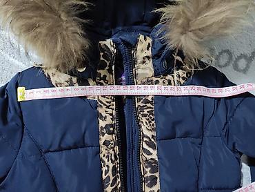 Верхняя одежда: Куртка детская зимняя, стильная, размер 116 см. 4-8 лет. (Листайте — 7