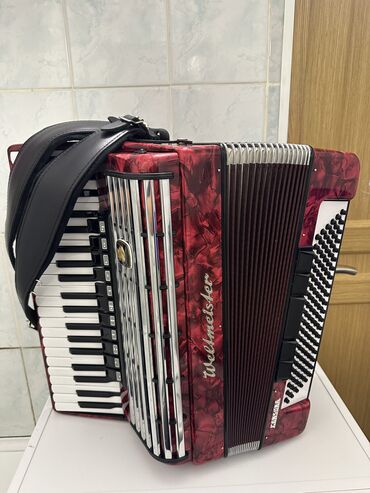 Аккордеоны: Продаю Германский аккордеон Вельтмейстер каприз Вельтмейстер метеор — 9