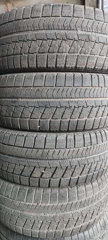 Шины: Шины 205 / 55 / R 16, Зима, Б/у, Комплект, Легковые, Япония, Bridgestone