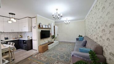 дом на иссык куле: 3 комнаты, 61 м², 104 серия, 2 этаж, Евроремонт