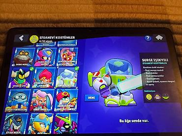İncəsənət və kolleksiyalar: Brawl Stars hesabı – yüksək trofey və zəngin kolleksiya İlk pul tələb — 7