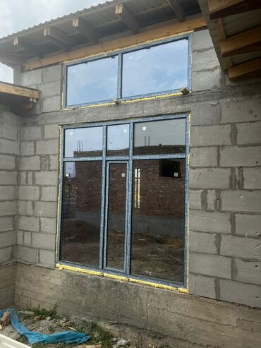 Металлопластиковые окна на заказ: Металлопластиковое окно на заказ, Тип окна: Витражные, Мансардные, Панорамные, Бесплатная установка, Без рассрочки — 2