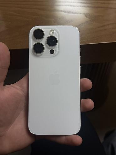 экран макбук: IPhone 16 Pro, Б/у, 256 ГБ, White Titanium, Кабель, 90 % — 1