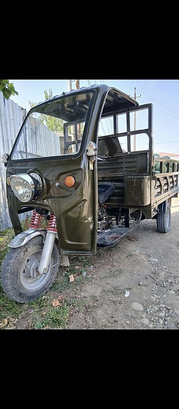 qarmoska boru: Yükdaşıma üçün üçtəkərli mini pikap (tuk-tuk tipli) - Gövdə: metal — 3