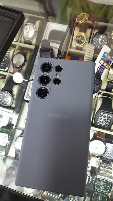 Мобильные телефоны: Samsung Galaxy S24 Ultra (модель SM‑S928B/DS), цвет Titanium Black, 12 — 1
