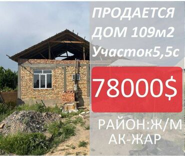 Продажа домов: Дом, 109 м², 5 комнат, Агентство недвижимости, ПСО (под самоотделку)